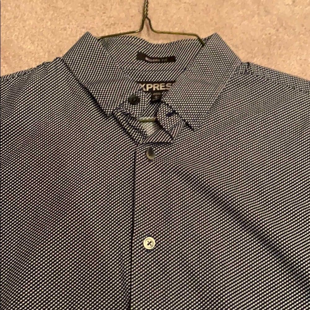 Express Polka Dot Button Down - image 2
